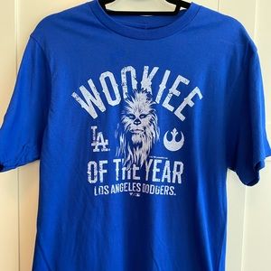 Dodgers “Wookie of the Year” Star Wars shirt